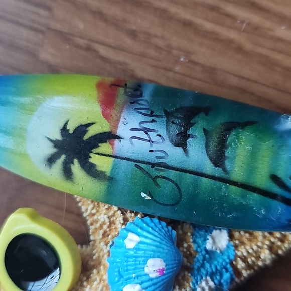 Beach Vacation Christmas Ornaments Lot of Qty 4 - Picture 9 of 11